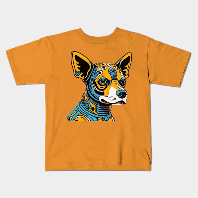 Robodog Kids T-Shirt by Sarah's Shoppe